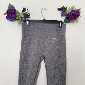 Gymshark Vital Seamless Leggings in Grey Marl